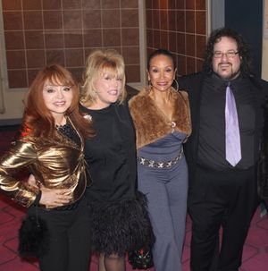Judy Tenuta, Rita McKenzie, Freda Payne, Scott Stander @ BroadwayWorld Judy Tenuta, Rita McKenzie, Freda Payne, Scott Stander Photo